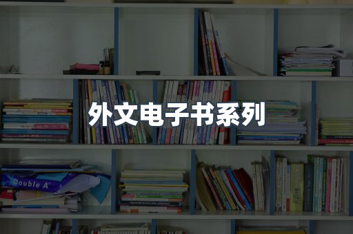 外文电子书系列